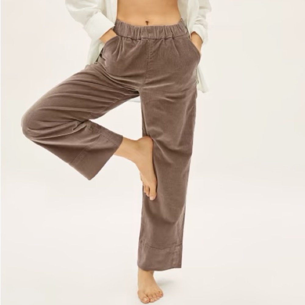 Everlane Corduroy Easy Pant - Clay